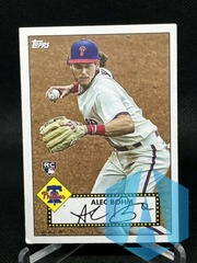 2021 TOPPS ALEC BOHM RC #T52-14
